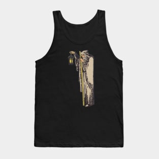 The Hermit Tarot Figure Tank Top